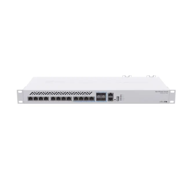 [CRS312-4C+8XG-RM] (CRS312-4C+8XG-RM) Cloud Router Switch 8 Puertos 10G RJ45, 4 compartidos RJ45/SFP+